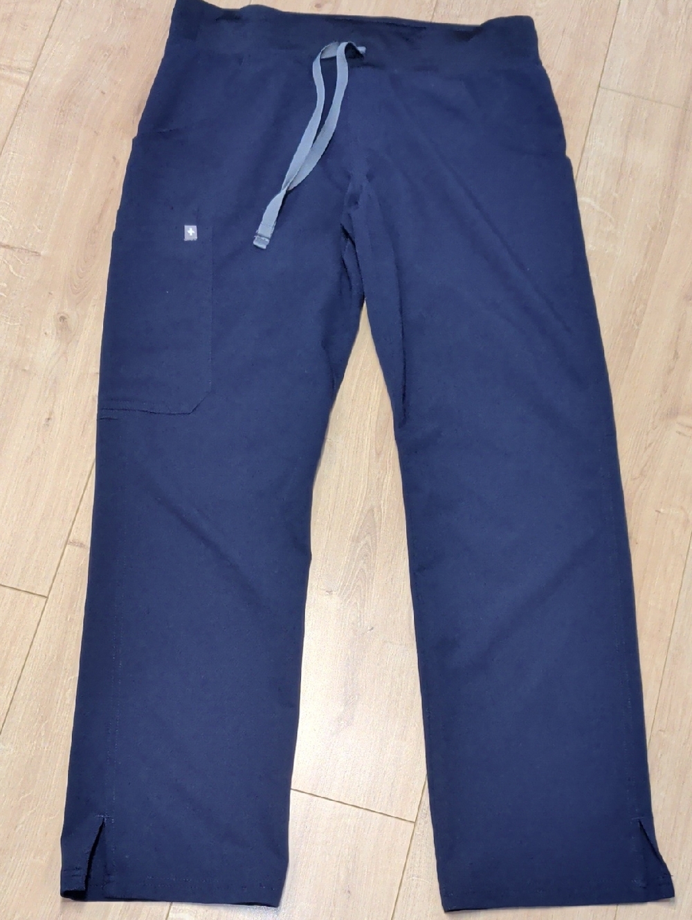 Figs Navy Drawstring Scrub Pants NWOT